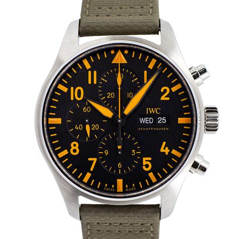 iwc orange storm|IWC Pilot's Watch Chronograph Orange Storm 377730 Price, .